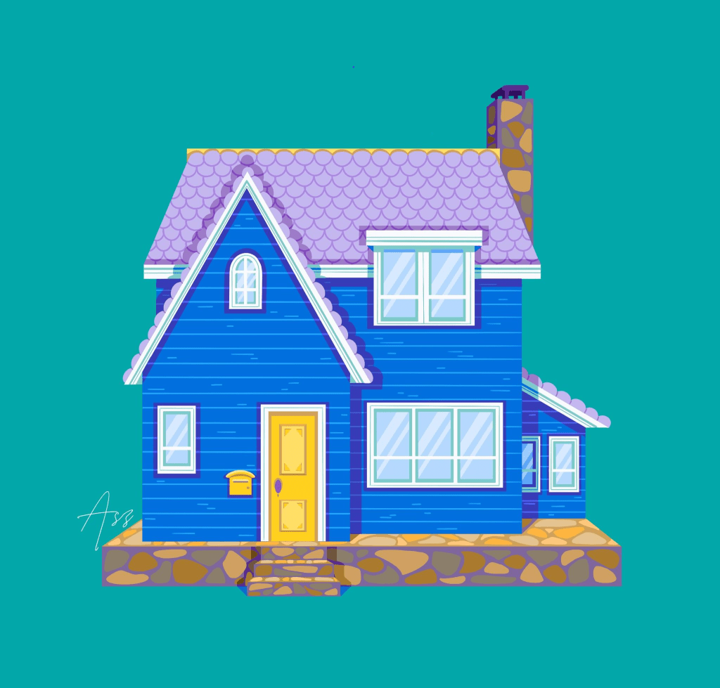 houses illlustrations
